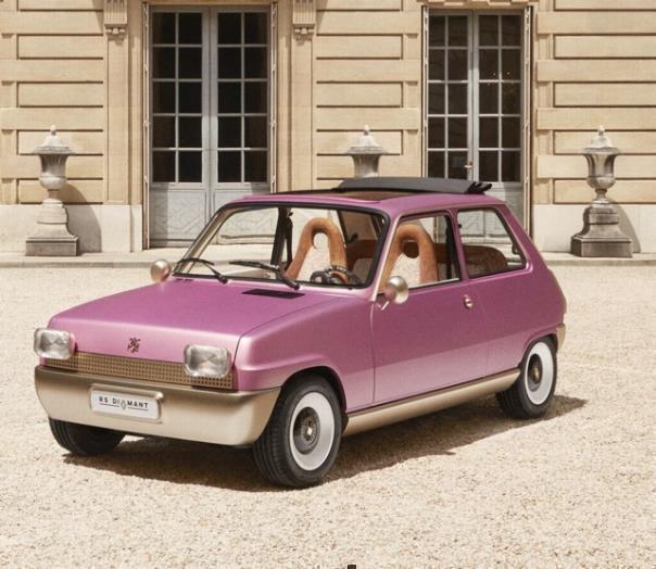 RENAULT 5 DIAMANT: NEUES SHOWCAR IN KOPRODUKTION MIT DESIGNER PIERRE GONALON